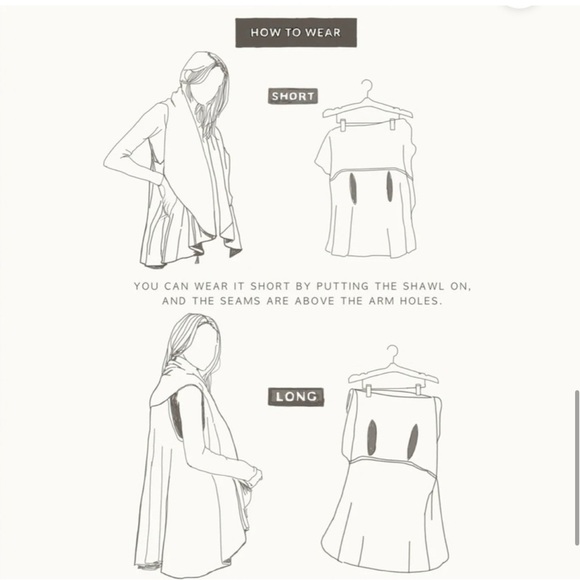 LOOK BY M | Basic Shawl Vest Sweater in Beige - Picture 3 of 3